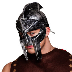 Staroveká rímska gladiátorská prilba